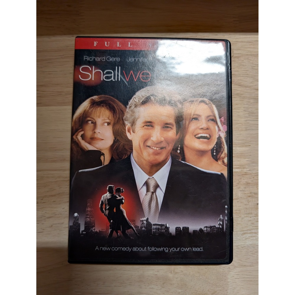 Miramax Shall We Dance? DVD Full Screen Richard Gere Jennifer Lopez Excellent